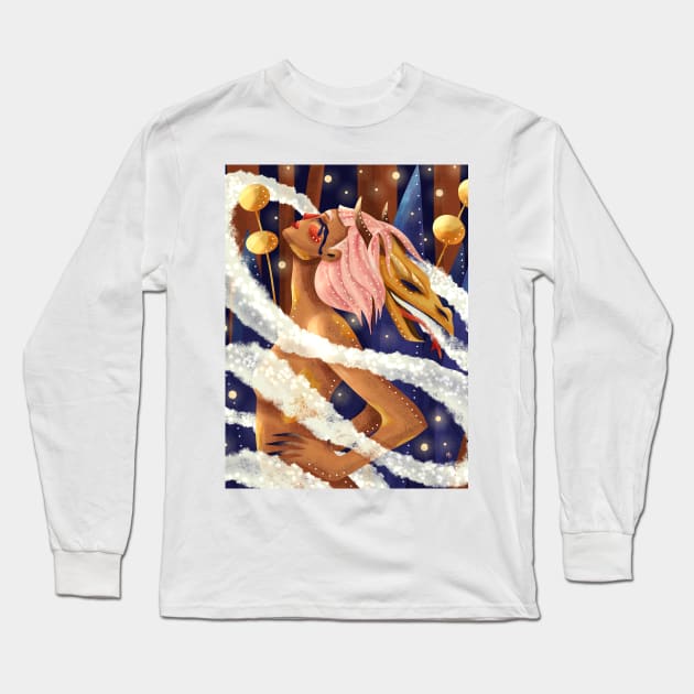 Smoke and mirrors Long Sleeve T-Shirt by Marta’s Reveries